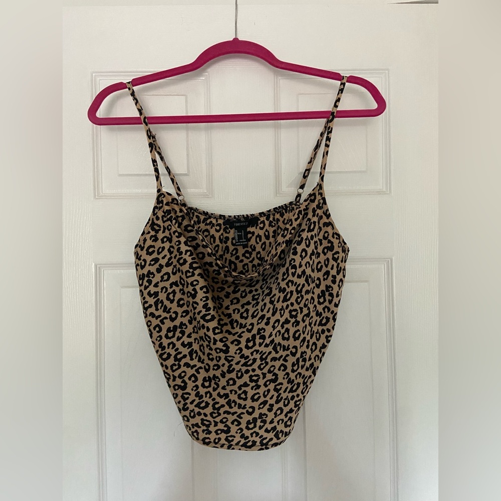 Forever 21 cowl neck tank